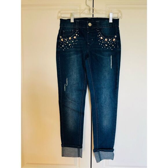 Justice Mid Rise Embellished Jegging - Picture 1 of 15